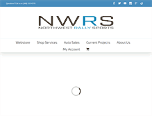 Tablet Screenshot of nwrallysports.com